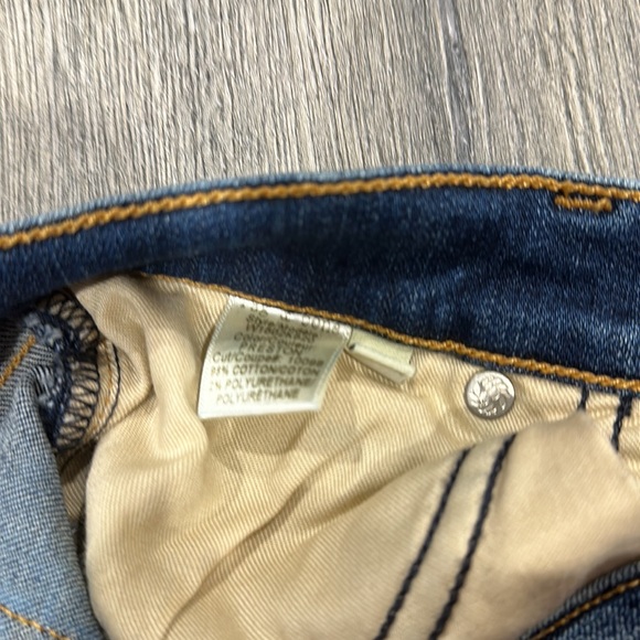 • Rag & Bone • Low Rise Skinny Jeans Preston Medium Blue 25 Women’s Stretch - Picture 4 of 6